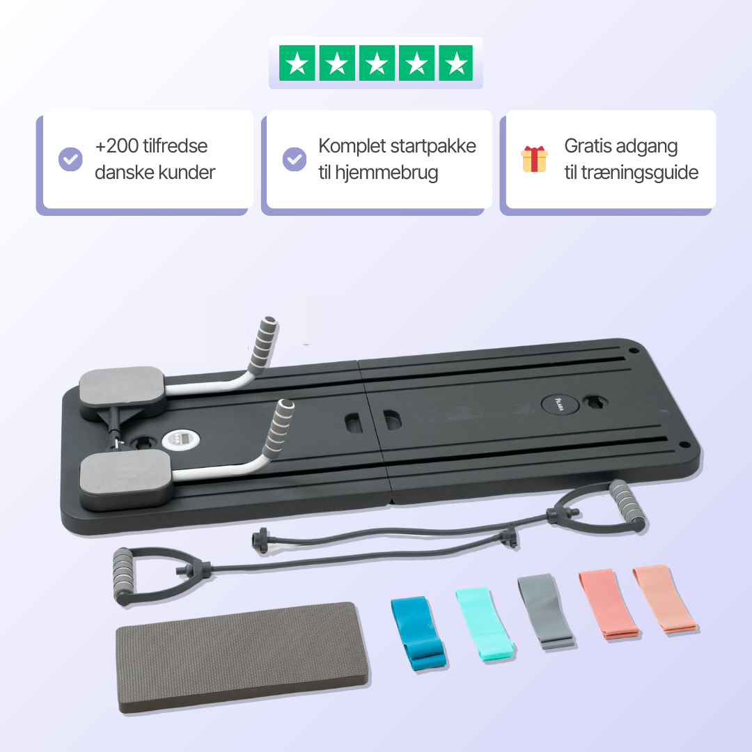 Pilates Startpakken - alt du skal bruge til hjemmetræning - Pilara.dk